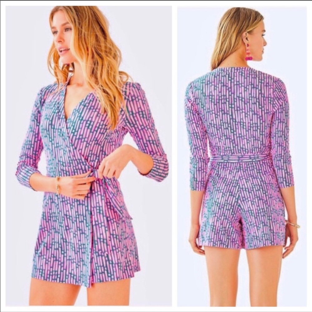 Lilly Pulitzer Karlie Wrap Romper